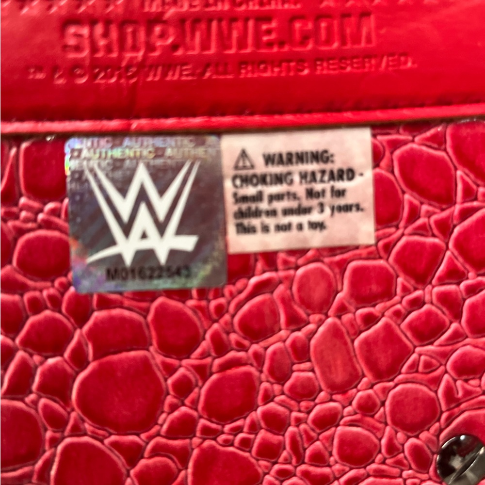 WWE World Heavyweight Championship Retro Official Authentic Title Belt - Picture 7 of 10